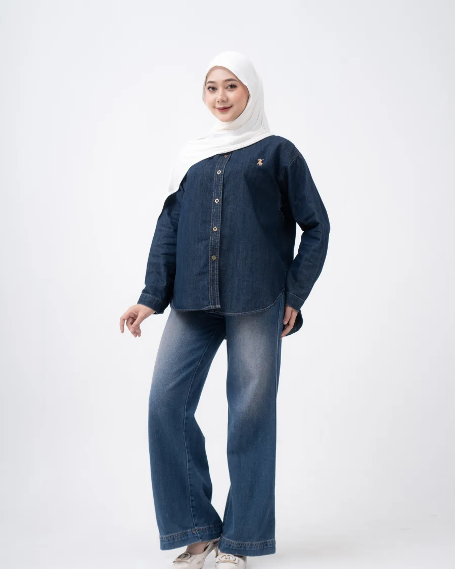 Ayu Pashmina Airflow in Ivory